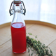 Raspberry thyme shrub.